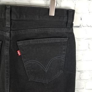 LEVI'S | 516 black slim fit tall jeans